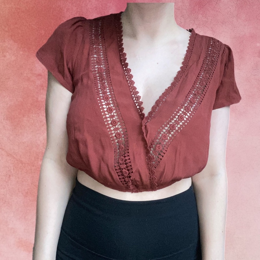 Boho/Bohemian Forever 21 crop top